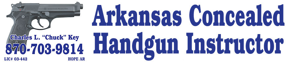 Arkansas Handgun Instructor